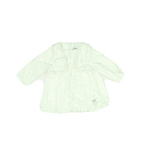 3 Pommes Girls White | Silver Dress size: 1-3 Months